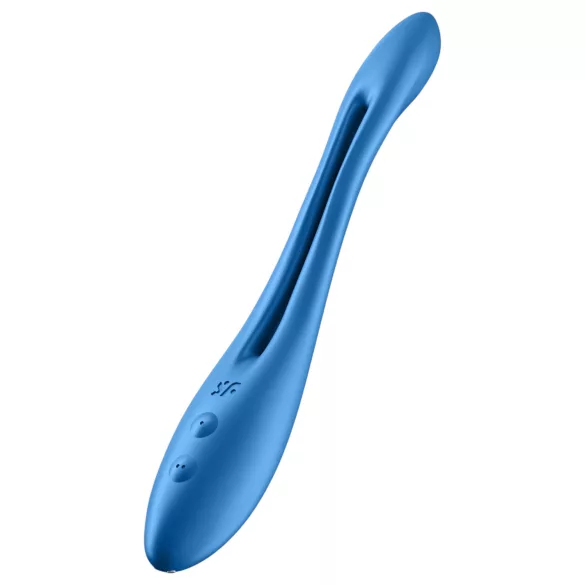 Satisfyer Elastic Game - vibratore di coppia flessibile ricaricabile (blu)