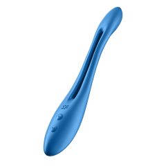   Meraviglia Flessibile - Vibratore Ricaricabile per Coppie, Flessibile (Blu)
