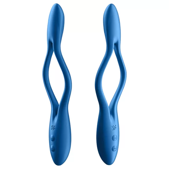 Satisfyer Elastic Game - vibratore di coppia flessibile ricaricabile (blu)