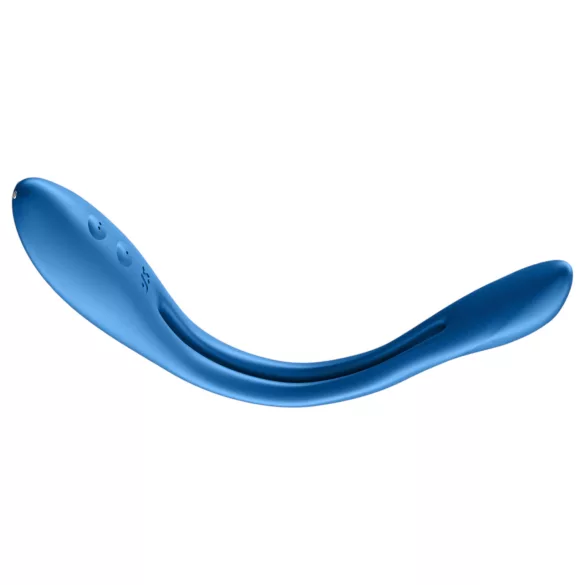 Satisfyer Elastic Game - vibratore di coppia flessibile ricaricabile (blu)