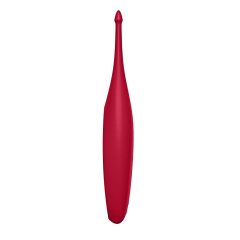   Satisfyer Twirling Fun - Vibratore per clitoride ricaricabile e impermeabile (rosso)