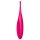 Satisfyer Twirling Fun - vibratore clitorideo rosa ricaricabile e impermeabile