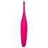 Satisfyer Twirling Fun - vibratore clitorideo rosa ricaricabile e impermeabile