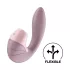 Satisfyer Supernova - vibratore ricaricabile 2in1 onde d’aria - rosa