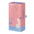 Satisfyer Supernova - vibratore 2 in 1 onde d’aria ricaricabile - bianco