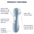 Satisfyer Pro 2 Gen2 - stimolatore clitorideo ad onde d’aria ricaricabile (blu)