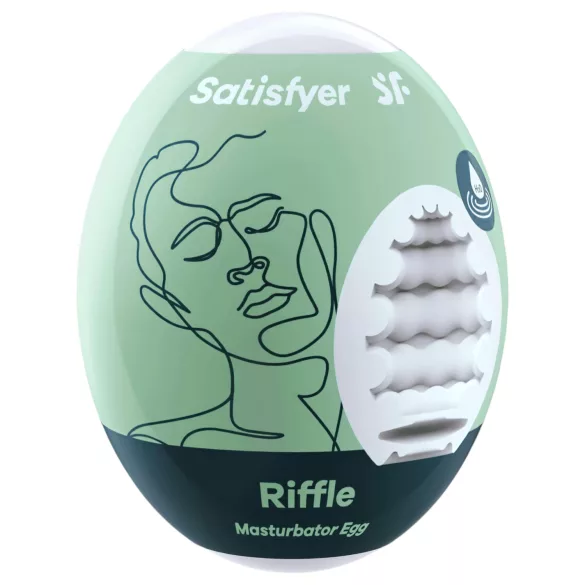 Satisfyer Egg Riffle - masturbatore a forma di uovo - 1 pezzo