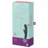 Satisfyer Triple Lover - vibratore punto G e massaggiatore - argento