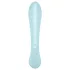 Satisfyer Triple Oh - vibratore ricaricabile con braccio per il clitoride (blu)