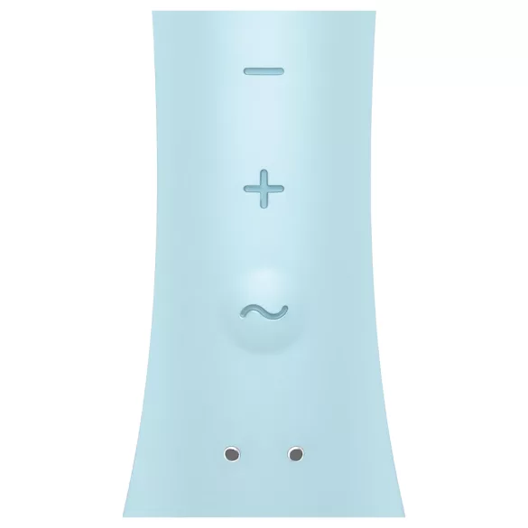 Satisfyer Triple Oh - vibratore ricaricabile con braccio per il clitoride (blu)
