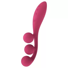   Satisfyer Tri Ball 1 - vibratore multifunzione ricaricabile - rosso