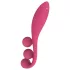 Satisfyer Tri Ball 1 - vibratore multifunzione ricaricabile - rosso