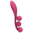 Satisfyer Tri Ball 1 - vibratore multifunzione ricaricabile - rosso
