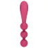 Satisfyer Tri Ball 1 - vibratore multifunzione ricaricabile - rosso