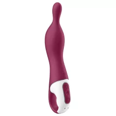   Satisfyer A-Mazing 1 - vibratore punto A ricaricabile - rosso