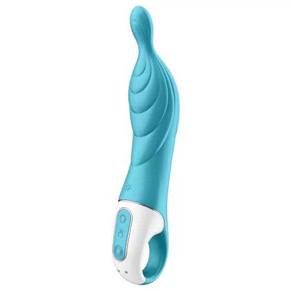 Satisfyer A-Mazing 2 - vibratore punto A ricaricabile - turchese