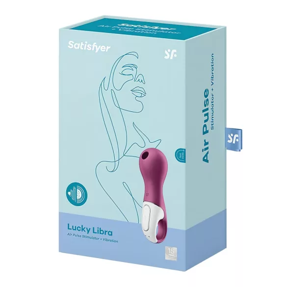 Satisfyer Lucky Libra - stimolatore clitorideo ad onde d’aria (viola)