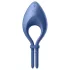 Satisfyer Bullseye - anello vibrante intelligente per pene - silicone blu