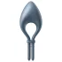 Satisfyer Bullseye - anello fallico vibrante smart - silicone grigio