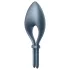Satisfyer Bullseye - anello fallico vibrante smart - silicone grigio