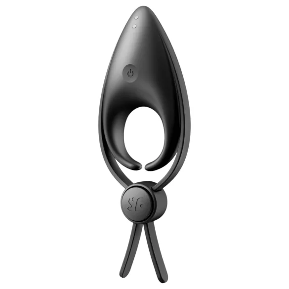 Satisfyer Sniper - anello fallico vibrante ricaricabile - nero