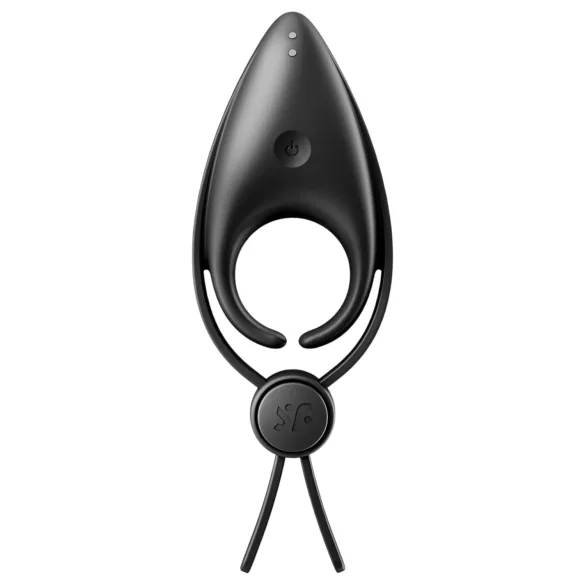 Satisfyer Sniper - anello fallico vibrante ricaricabile - nero