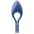Satisfyer Duelist - anello fallico vibrante ricaricabile - silicone blu
