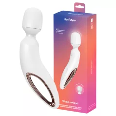 Satisfyer Wand-erland - vibratore massaggiante (bianco)
