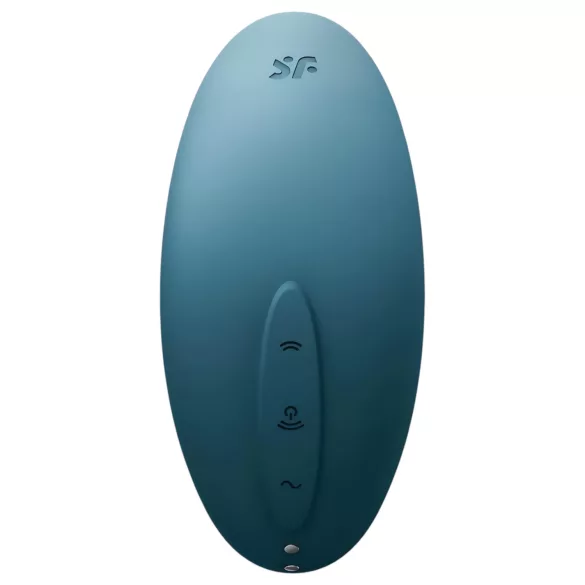 Satisfyer Vulva Lover 2 - vibratore clitorideo a onde d’aria ricaricabile (blu)