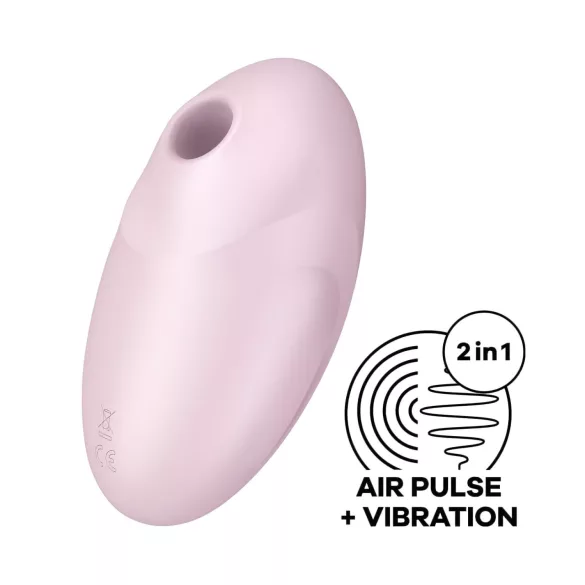 Satisfyer Vulva Lover 3 - stimolatore clitorideo onde d’aria ricaricabile rosa
