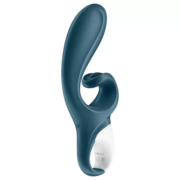 Satisfyer Hug Me - Vibratore con braccio clitorideo controllato da app (blu)