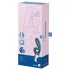 Satisfyer Hug Me - Vibratore con braccio clitorideo controllato da app (blu)