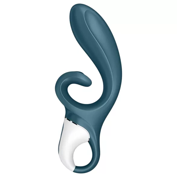 Satisfyer Hug Me - Vibratore con braccio clitorideo controllato da app (blu)