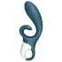 Satisfyer Hug Me - Vibratore con braccio clitorideo controllato da app (blu)