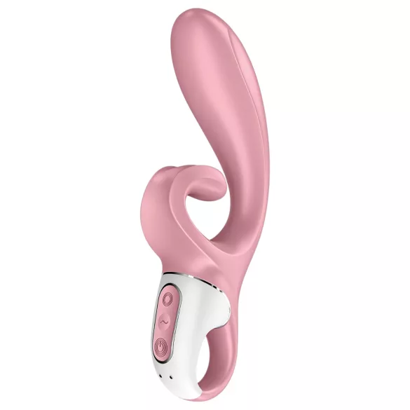 Satisfyer Hug Me - vibratore con braccio clitorideo controllato tramite app (rosa)