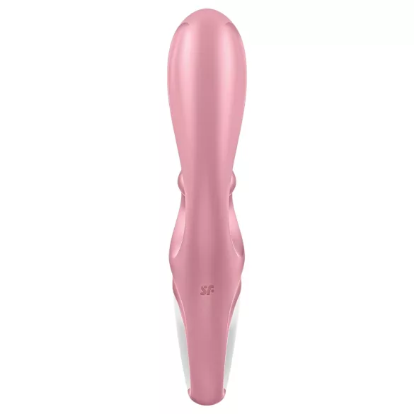 Satisfyer Hug Me - vibratore con braccio clitorideo controllato tramite app (rosa)