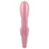 Satisfyer Hug Me - vibratore con braccio clitorideo controllato tramite app (rosa)