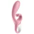 Satisfyer Hug Me - vibratore con braccio clitorideo controllato tramite app (rosa)