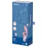 Satisfyer Hug Me - vibratore con braccio clitorideo controllato tramite app (rosa)