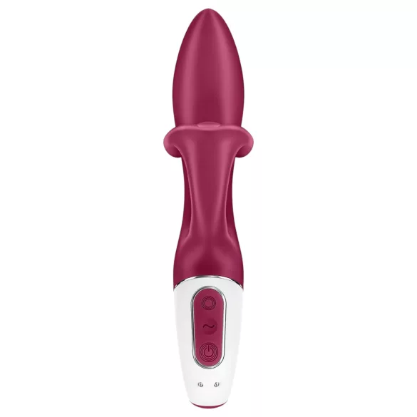 Satisfyer Embrace Me - vibratore ricaricabile con braccio clitorideo - rosso