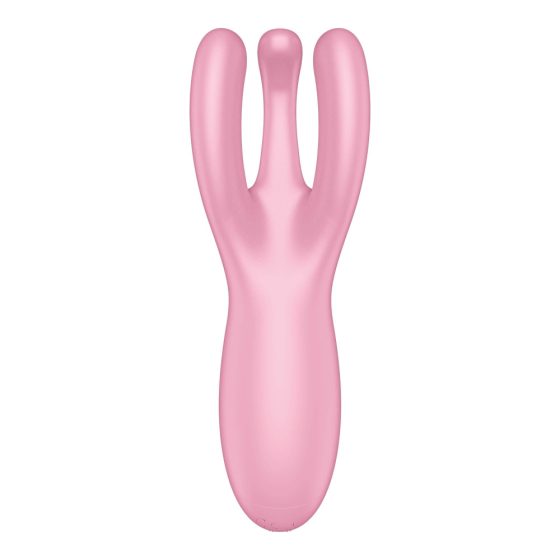 Satisfyer Triangolo 4 - Vibratore per clitoride inteligente con batteria (rosa)