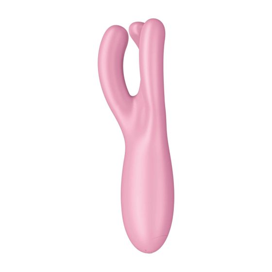 Satisfyer Triangolo 4 - Vibratore per clitoride inteligente con batteria (rosa)