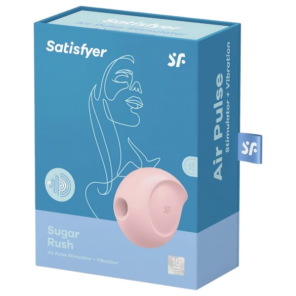 Satisfyer Sugar Rush - stimolatore clitorideo onde d’aria - rosa