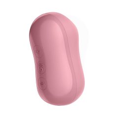   Stimolatore Clitorideo Satisfyer Cotton Candy con Aria Pulsata e Vibrazione - Ricaricabile (Corallo)
