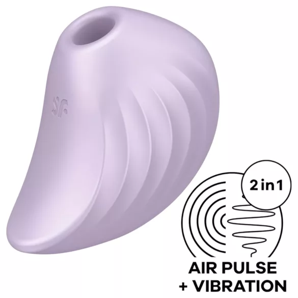 Satisfyer Pearl Diver - vibratore clitorideo ad onde d’aria (viola)