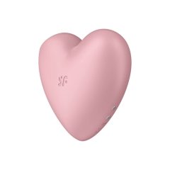   Satisfyer Cutie Heart - vibratore clitorideo cordless con onde d'aria (rosa)