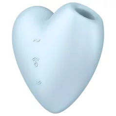   Satisfyer Cutie Heart - stimolatore clitorideo a onde d’aria ricaricabile - blu