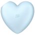 Satisfyer Cutie Heart - stimolatore clitoride a onde d’aria ricaricabile blu