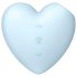 Satisfyer Cutie Heart - stimolatore clitoride a onde d’aria ricaricabile blu
