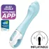 Satisfyer Air Pump Vibrator 5 - con app (blu)
